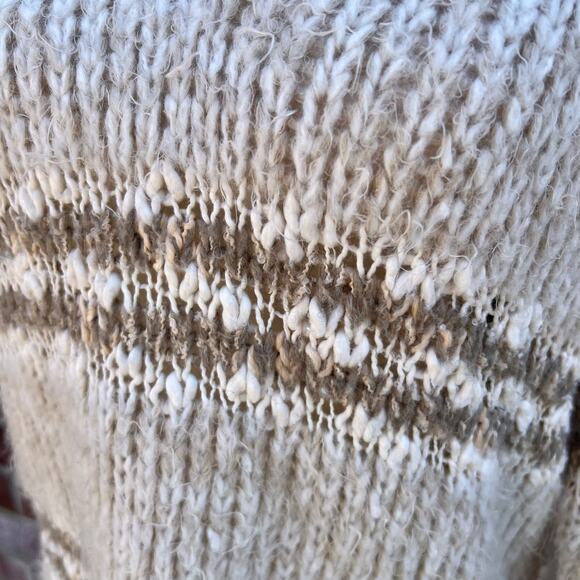 Free People Women’s Oversized Loose Knit Sweater Size S - Picture 3 of 4